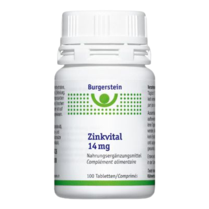 Burgerstein Zinkvital 14 Mg (100 Tabs)