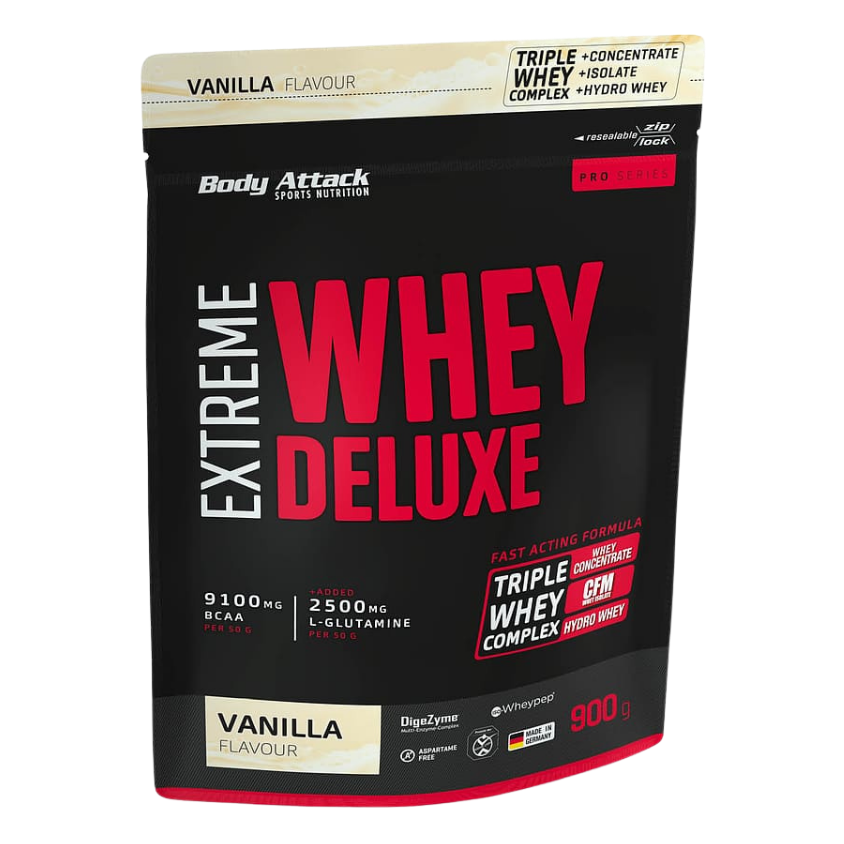 Body Attack Extreme Whey Deluxe (900G Beutel)