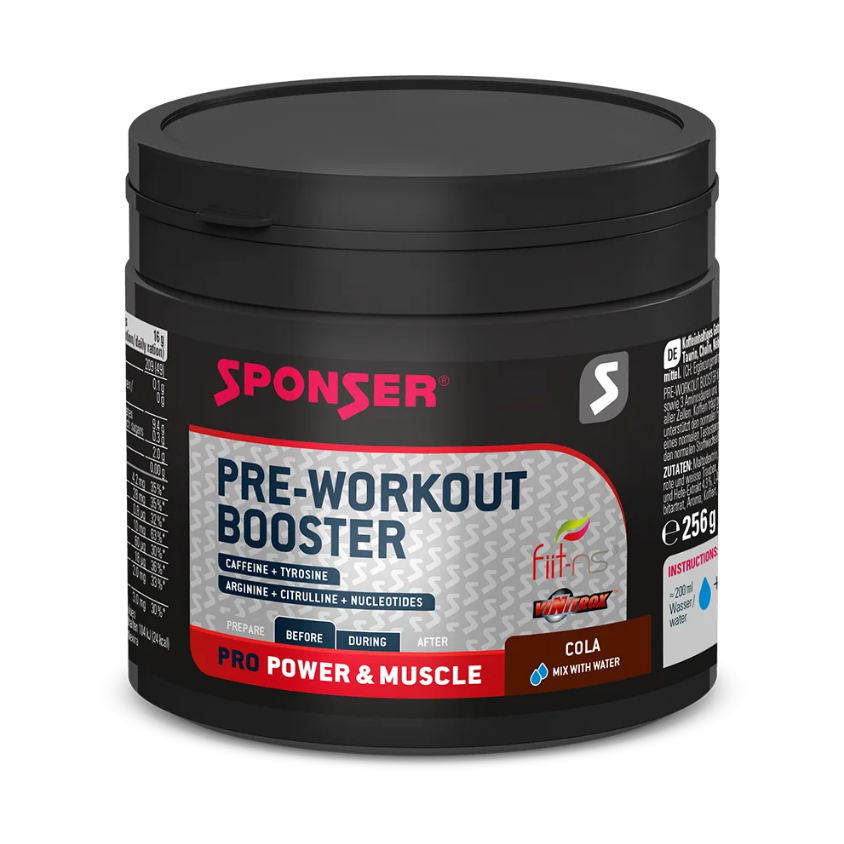 Sponser Pre-Workout Booster (256G Dose)