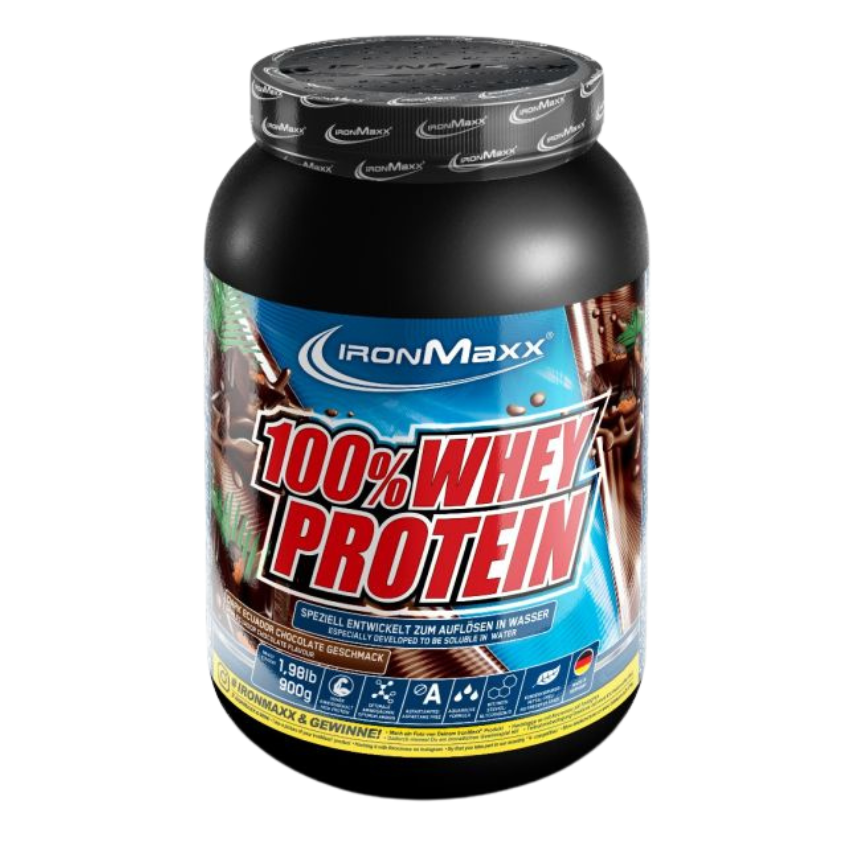 IronMaxx 100% Whey Protein (900G Dose)