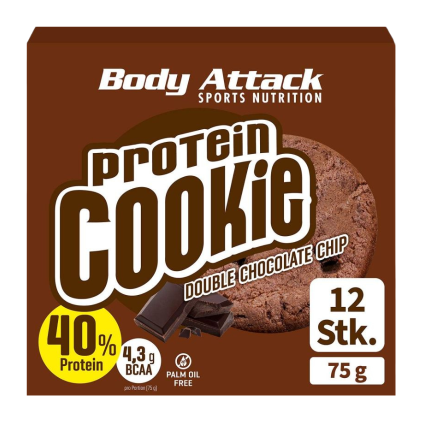 Body Attack Protein Cookie (12x75G)