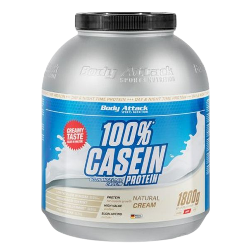 Body Attack 100% Casein Protein (1800G Dose)