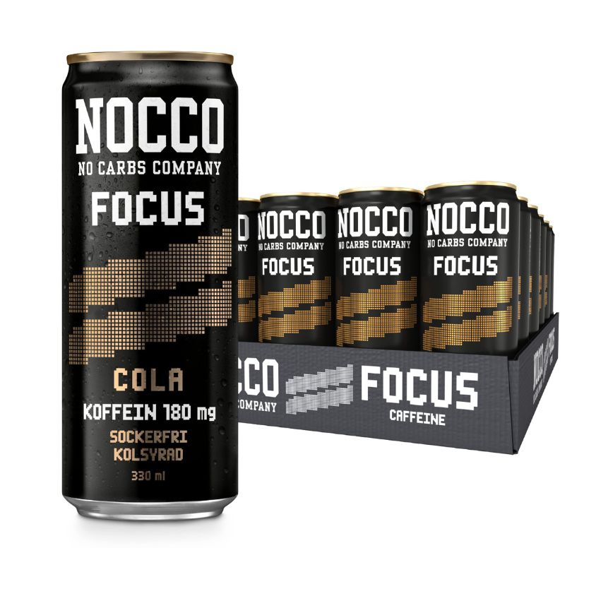 NOCCO Cola (24x330ML)