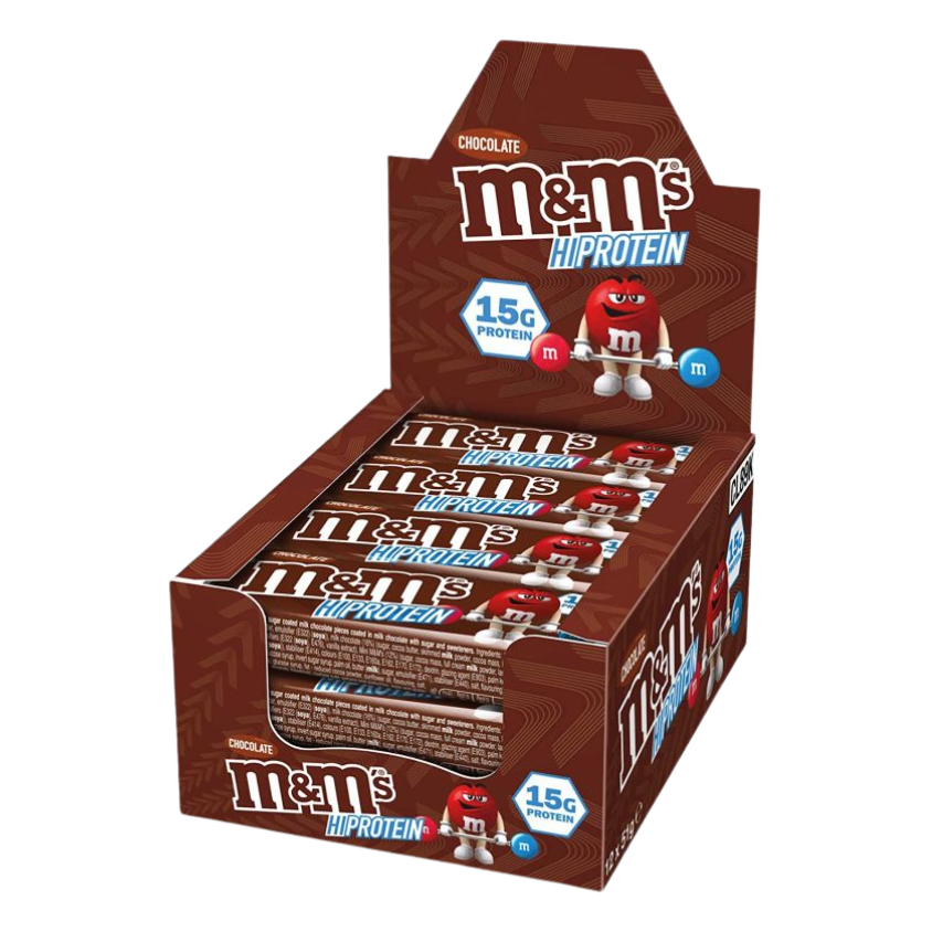 M&M Protein Bar 12x51g Chocolate