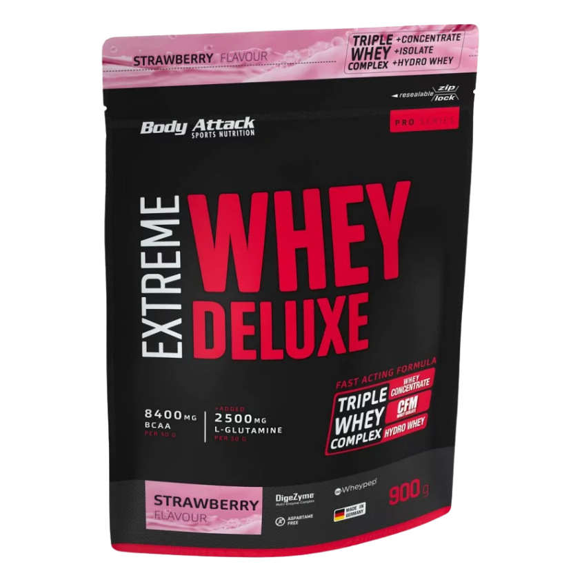 Body Attack Extreme Whey Deluxe (900G Beutel)