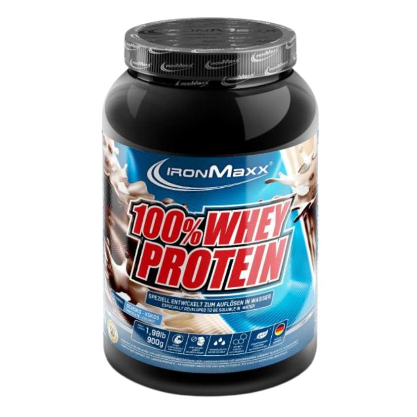IronMaxx 100% Whey Protein (900G Dose)