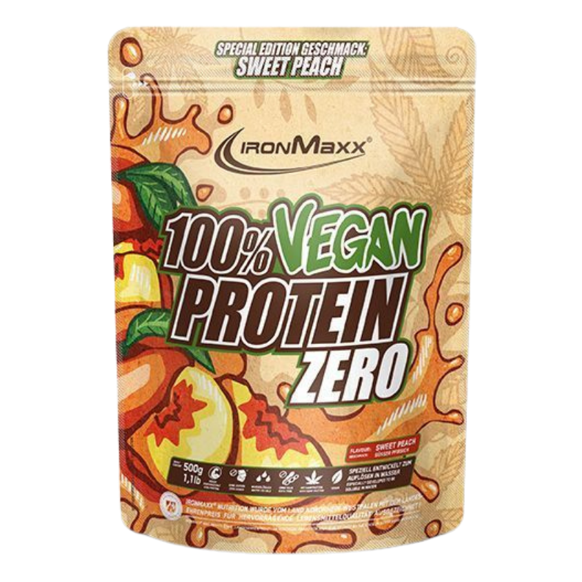 IronMaxx 100% Vegan Protein Zero (500G Beutel)